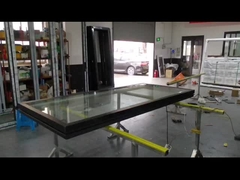 Cuadro de claraboya de aluminio eléctrico Techo inclinado de aluminio personalizado Ventanas modernas