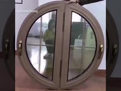 Revestimiento en polvo de aluminio Casement Ventanas laminadas de aluminio EPDM Ventanas de lavado